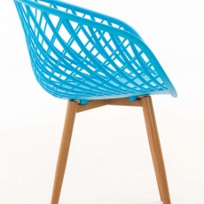 Jídelní židle Mora, modrá - 3