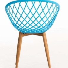 Jídelní židle Mora, modrá - 4