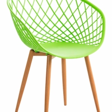 Jídelní židle Mora, zelená - 1