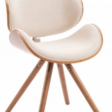 Jídelní židle Morgen textil, ořech - 2