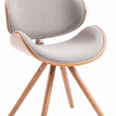 Jídelní židle Morgen textil, ořech - 3