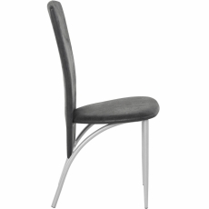 Jídelní židle Nanc (SET 2 ks), antracitová - 3