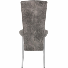 Jídelní židle Nanc (SET 2 ks), světle šedá - 4