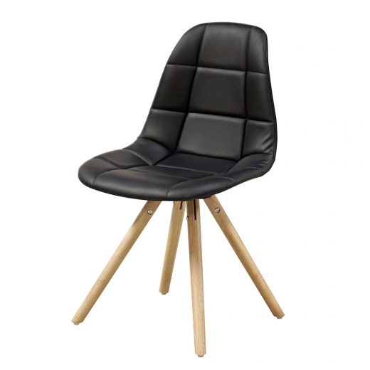 Jídelní židle Noah (SET 4 ks), černá - 1