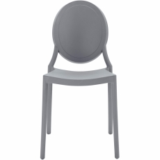 Jídelní židle Nona (SET 2 ks), šedá - 2
