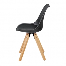 Jídelní židle Otto (SET 2 ks), černá - 4
