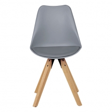 Jídelní židle Otto (SET 2 ks), šedá - 2