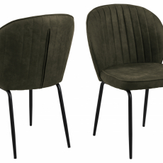 Jídelní židle Patricia (SET 2 ks), olivová - 1