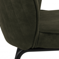 Jídelní židle Patricia (SET 2 ks), olivová - 4