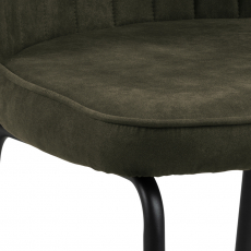Jídelní židle Patricia (SET 2 ks), olivová - 5