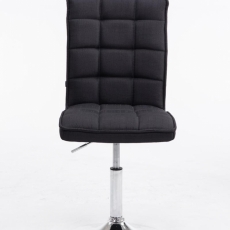 Jídelní židle Peking, textil, černá - 2