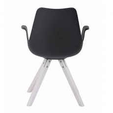 Jídelní židle Prins, bílé nohy - 12