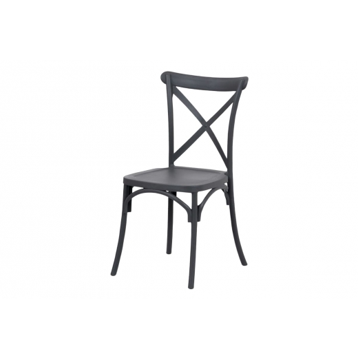 Jídelní židle René (SET 4 ks), šedá - 1