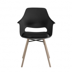 Jídelní židle Romana (SET 2 ks), černá - 2