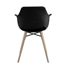 Jídelní židle Romana (SET 2 ks), černá - 7