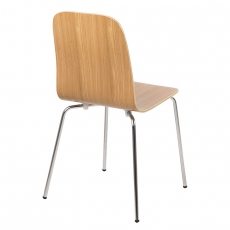 Jídelní židle Ronja (SET 4 ks), dub - 4