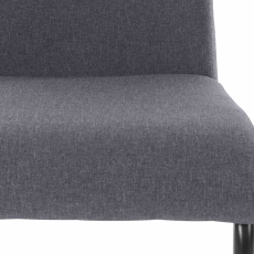 Jídelní židle Rosy (SET 2ks), tmavě šedá - 6