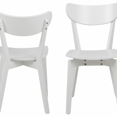 Jídelní židle Roxby (SET 2 ks), bílá - 3