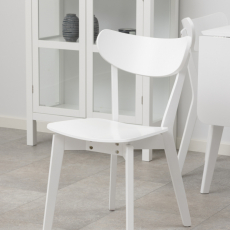 Jídelní židle Roxby (SET 2 ks), bílá - 4