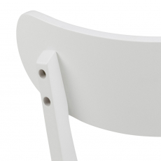Jídelní židle Roxby (SET 2 ks), bílá - 5