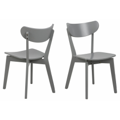 Jídelní židle Roxby (SET 2 ks), šedá
