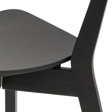 Jídelní židle Roxby (SET 2ks), černá - 8