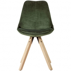 Jídelní židle Ruby (SET 2 ks), zelená - 2