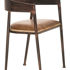 Jídelní židle s bronzovou konstrukcí Mansion - 1