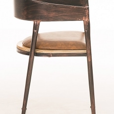 Jídelní židle s bronzovou konstrukcí Mansion - 3