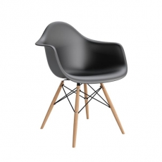 Jídelní židle s dřevěnou podnoží Blom - 5