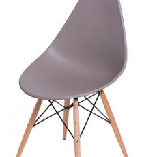 Jídelní židle s dřevěnou podnoží Desire Peak - 6