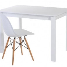Jídelní židle s dřevěnou podnoží Desire - 21