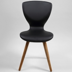 Jídelní židle s dřevěnými nohami Greta (SET 2 ks) - 9