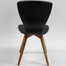 Jídelní židle s dřevěnými nohami Greta (SET 2 ks) - 10
