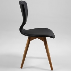 Jídelní židle s dřevěnými nohami Greta (SET 2 ks) - 11