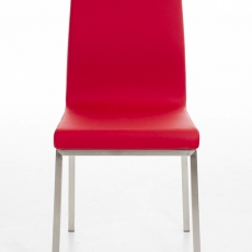 Jídelní židle s nerezovou podnoží Malcolm (SET 2 ks) - 6