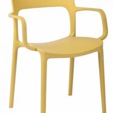 Jídelní židle s područkami Blod, olivová - 1