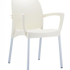 Jídelní židle s područkami Dolly (SET 2 ks) - 2