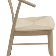 Jídelní židle s područkami York (SET 2 ks), dub - 2