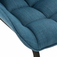 Jídelní židle Saranda, modrá - 6