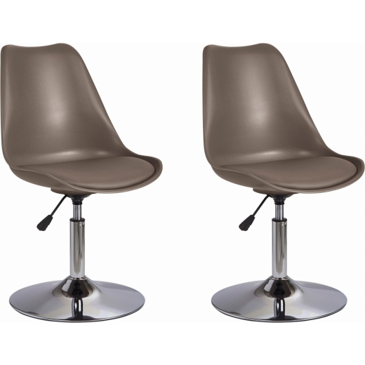 Jídelní židle Seilor (SET 2 ks), cappuccino - 1