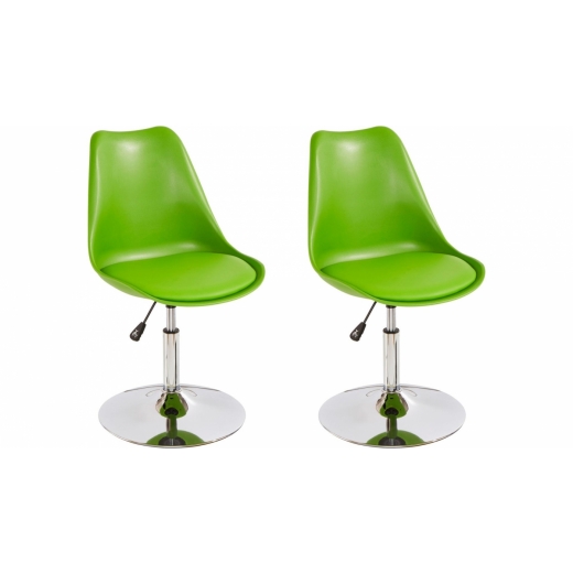 Jídelní židle Seilor (SET 2 ks), zelená - 1