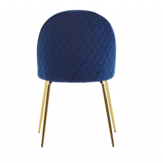 Jídelní židle Selen (SET 2 ks), modrá - 6
