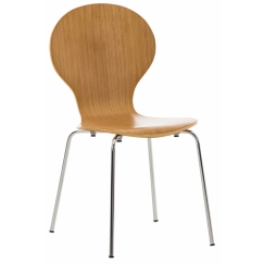 Jídelní židle Siena, přírodní dřevo
