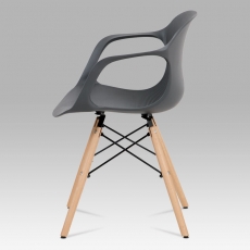 Jídelní židle Simeon, šedá - 3
