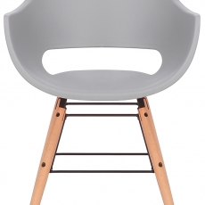 Jídelní židle Skien, šedá - 2