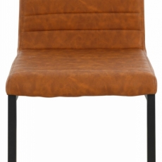 Jídelní židle Soe (SET 2 ks), koňaková - 2