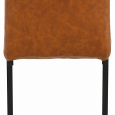 Jídelní židle Soe (SET 2 ks), koňaková - 4