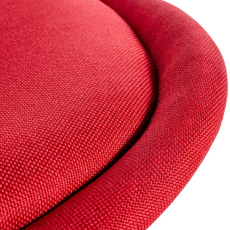Jídelní židle Sofia I, textil, červená - 7
