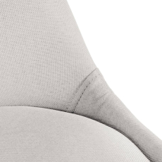 Jídelní židle Sofia I, textil, krémová - 8